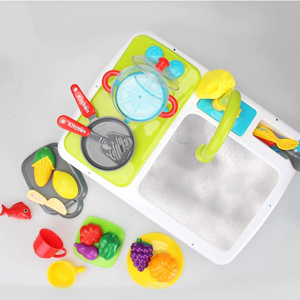 اسباب بازی سینک ظرفشویی کودک همراه با اجاق گاز بزرگ FIVESTAR TOYS LERNING FUN_اسباب بازی